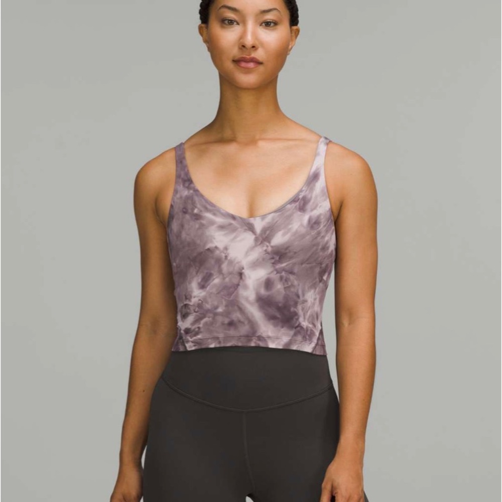 NWT Lululemon Align Tank, Sz 8, Diamond Dye Mink Berry Lunar Rock